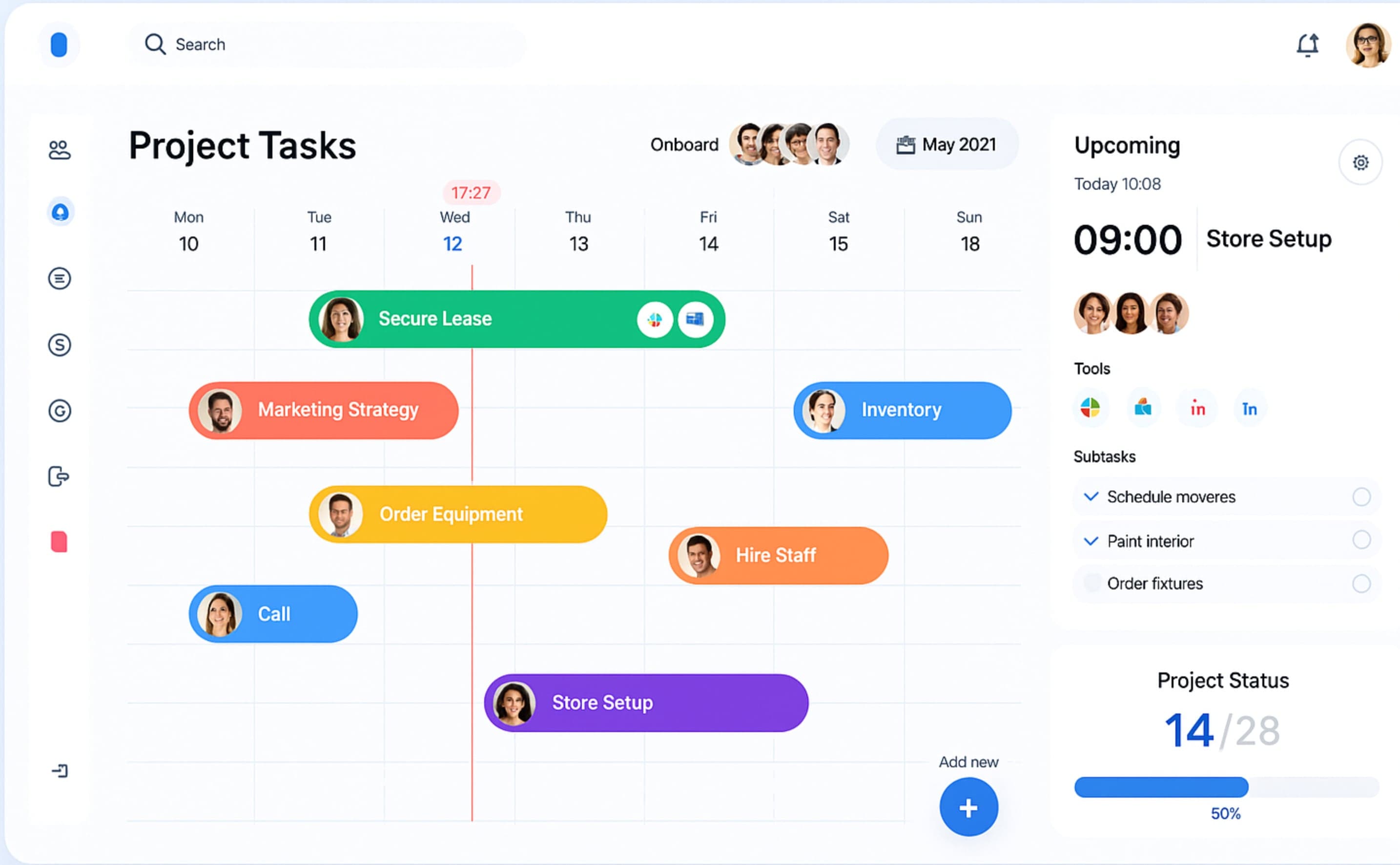 Complia Dashboard Interface
